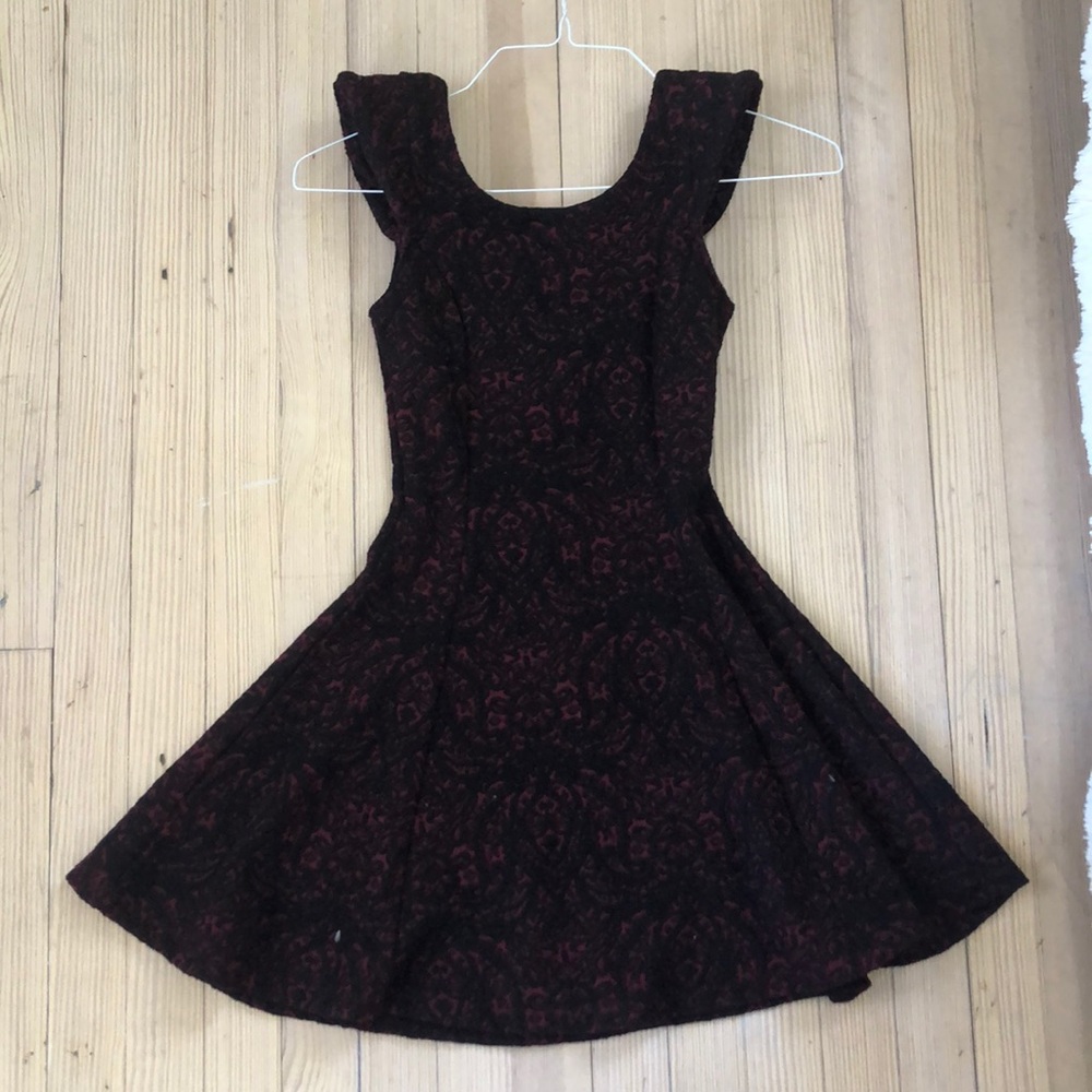 Nikki D Short Red Party Dress